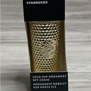 Starbucks Gold Spiked ornament
